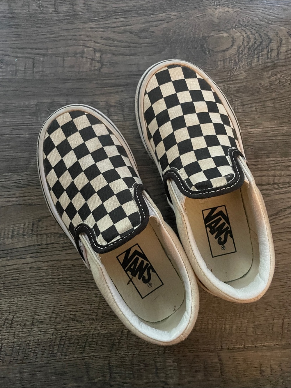 Vans Kids Classic Slip-On Checkerboard